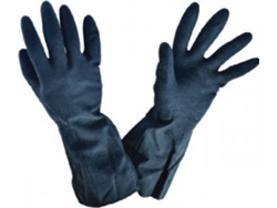 Guante CHEMITOOL SAFETY Neopreno Negro Interior Algodón