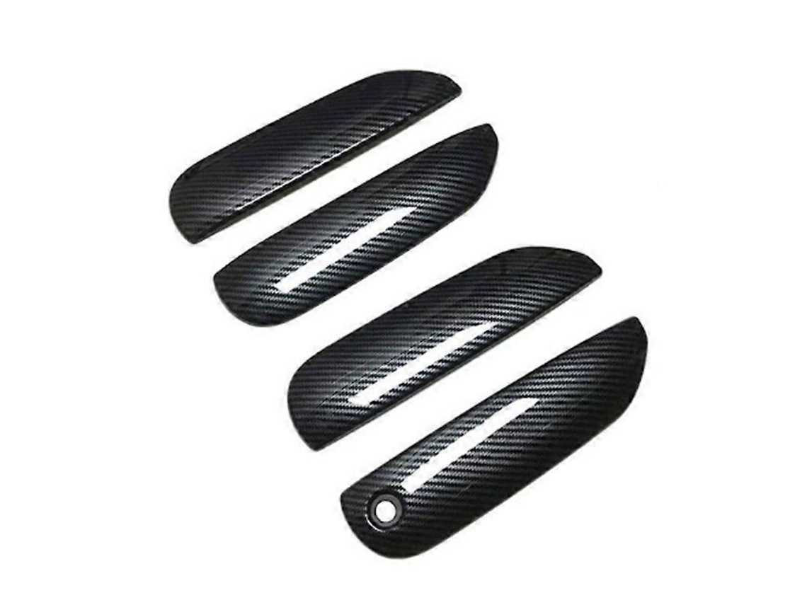 Adecuado para Honda Fit Jazz Mk3 08-13, manija de puerta de concha de fibra de carbono, decoración de lavabo