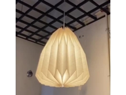 Capa da Lâmpada do Quebra luz do Teto de Origami para Decoração da Sala de Estar ZYBLSSBB (alho)