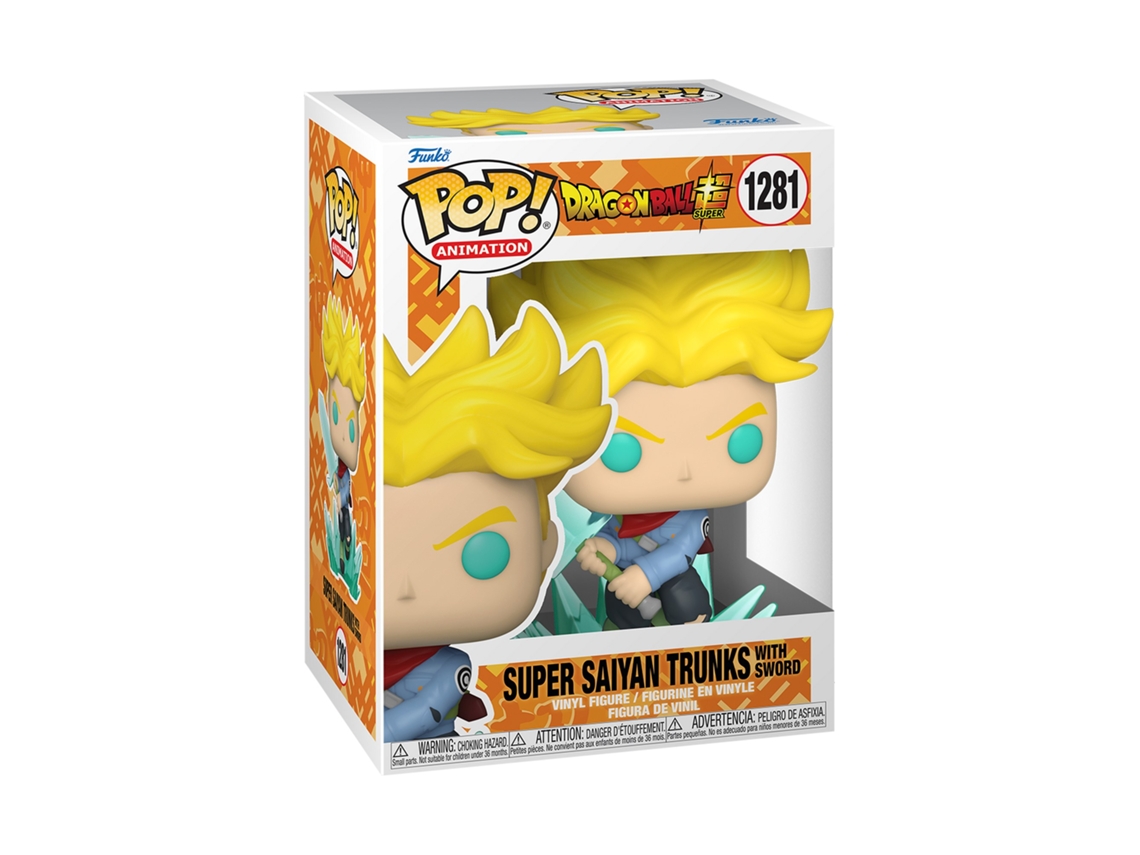 Figura FUNKO POP Animation: Dragon Ball Super  Super Saiyan Trunks w/ Sword