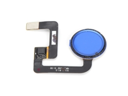 Cabo Flex Conector Botão Home Com Sensor De Impressão Digital Compatível Com Pixel/pixel Xl Azul