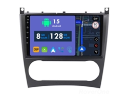 Coche Radio Android Auto Autoradio 8GB RAM 128G ROM CarPlay GPS RoverOne para Mercedes Benz C Class W203 W209 C180 C200 CL203 C209 A209 2004-2011 