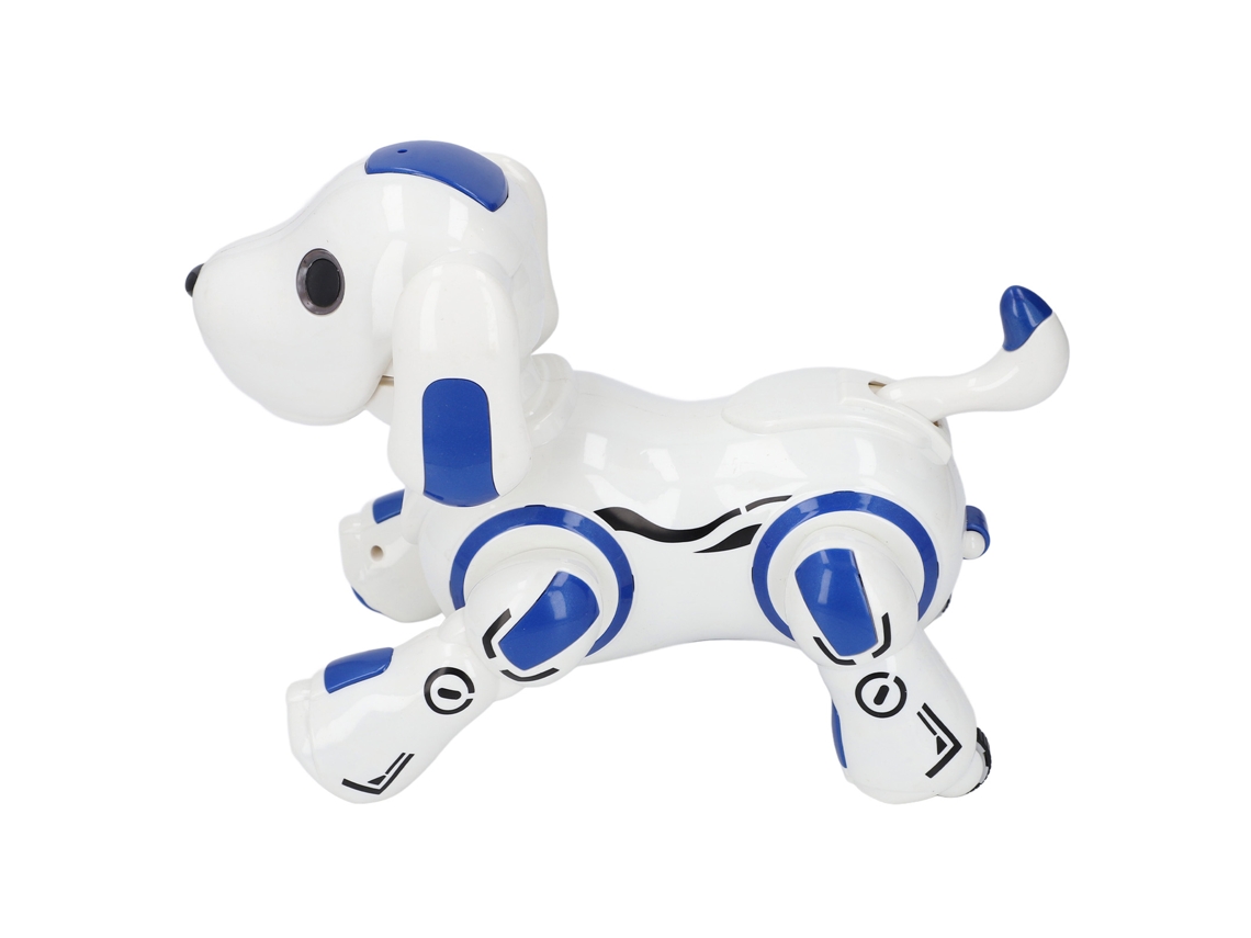 Perro Robot Inteligente Con Control Remoto, Funciones De Voz Y Modo De Trucos Recargable.