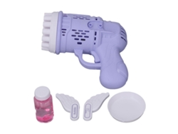 Máquina Eléctrica De Burbujas Para Niños, 23 Agujeros, Automática Con Solución Morada