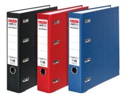 Carpeta Doble HERLITZ PP Max.File Ancho del Lomo: 70 Mm Negra