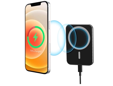 Cargador Sem Carro para iPhone 13 Pro/12 Pro/13/12 YIZHOOD Negro