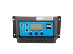 Controlador Solar Pwm Con Pantalla Lcd Para Paneles Solares 12v 24v Lámparas De Calle Inteligentes
