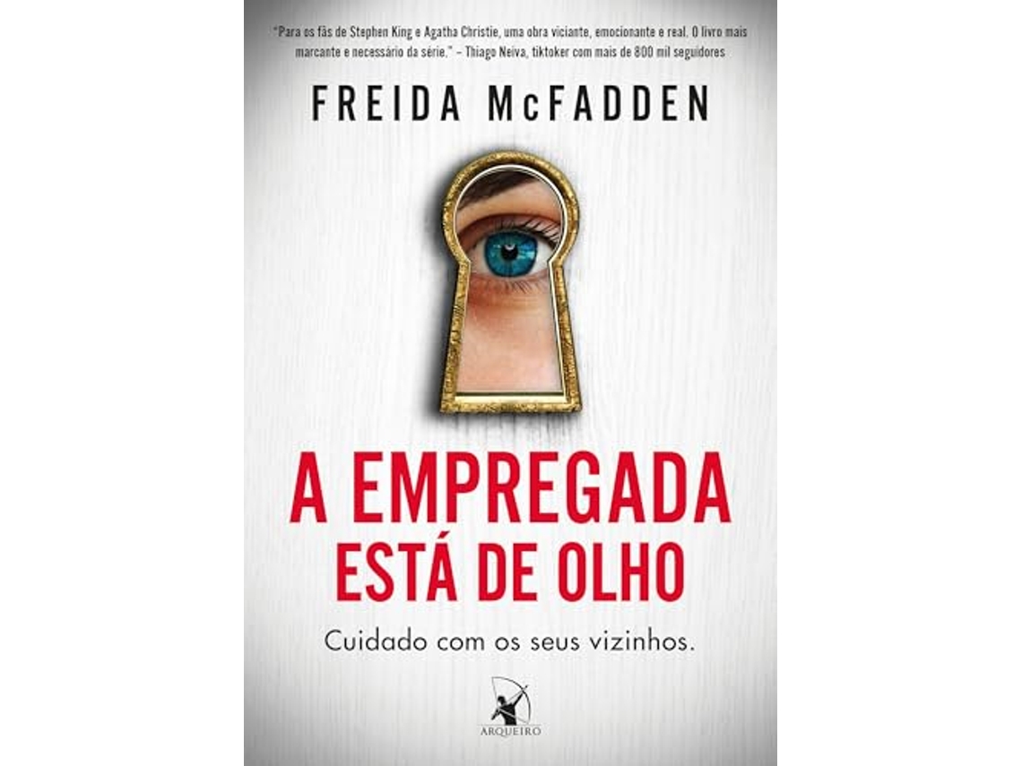 Libro A Empregada Está De Olho de Freida Mcfadden (Portugués)
