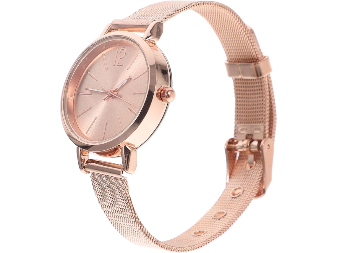 Reloj Cuarzo Diseño Elegante Casual Malla Ultrafino Resistente Obsequio Navidad Cumpleaños Mujer Adecuado