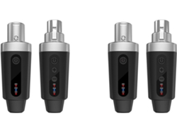 2 Nuevos Adaptadores Xlr Para Sistema De Transmisor Y Receptor De Micrófono