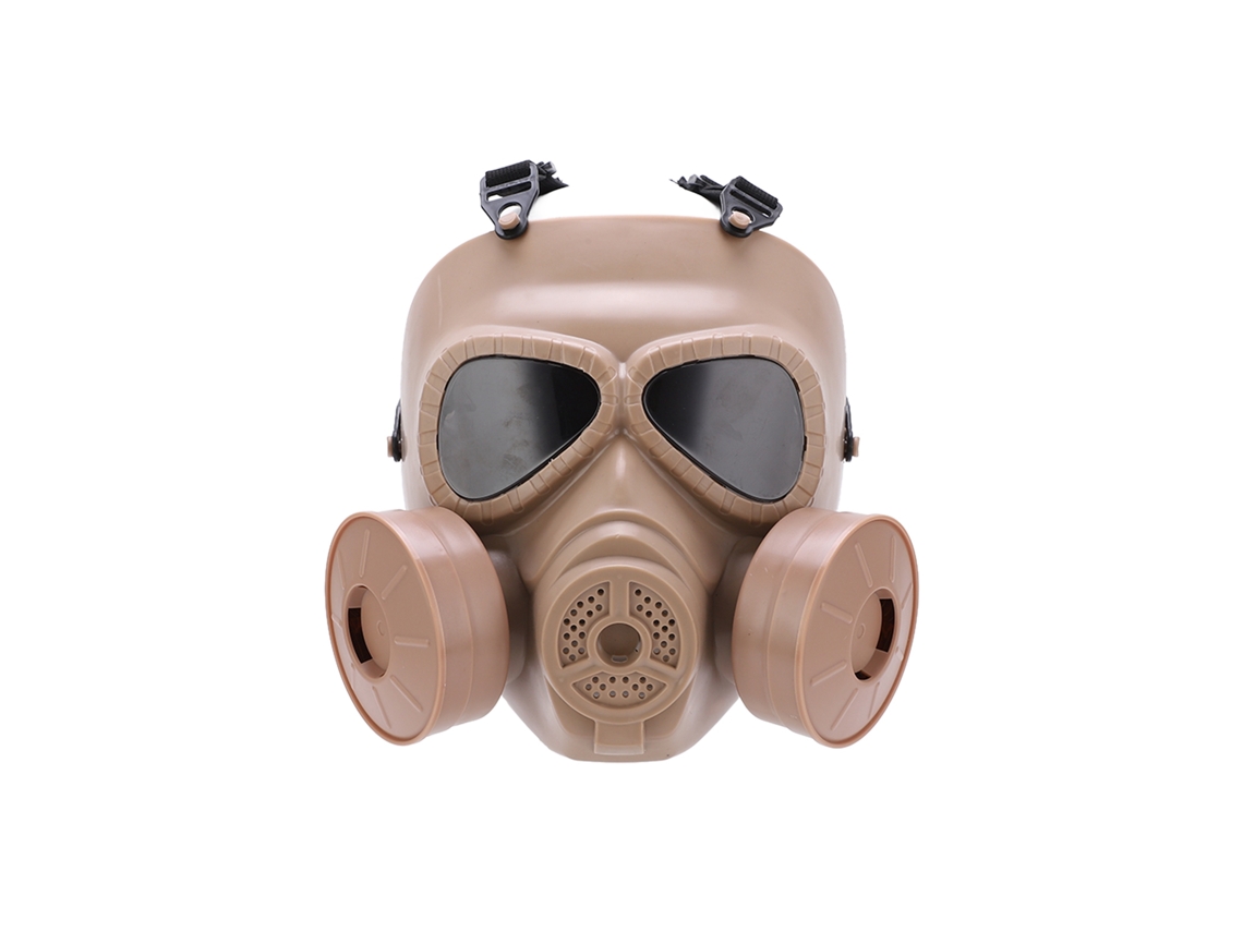 Mascarilla facial M04 M05 con filtro UV y gafas con ventilador