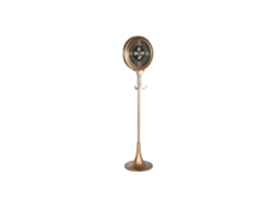 Reloj de pie de metal con cristal y colgador dorado, 45x40x178cm ALEXANDRA HOUSE LIVING