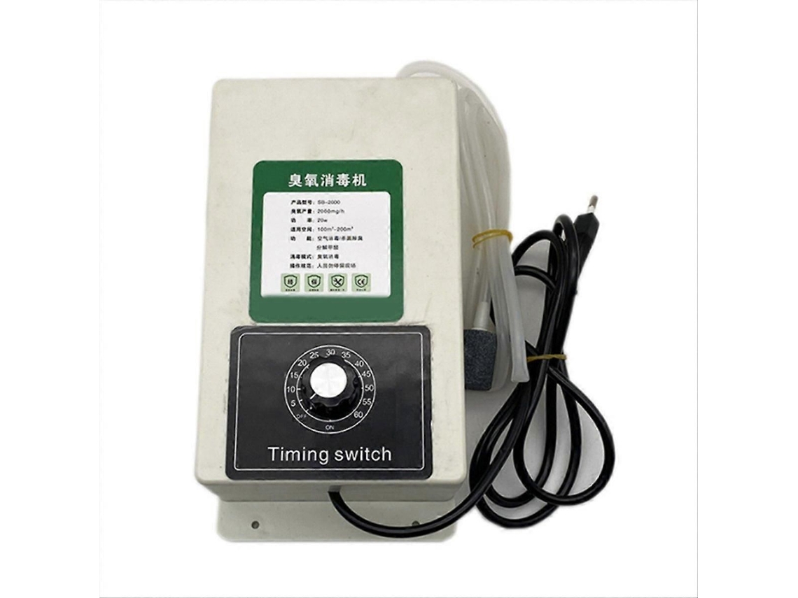 Generador portátil de 2000 mg para esterilización y purificación de agua y aire, ideal para frutas y verduras. ELECTVAULT1