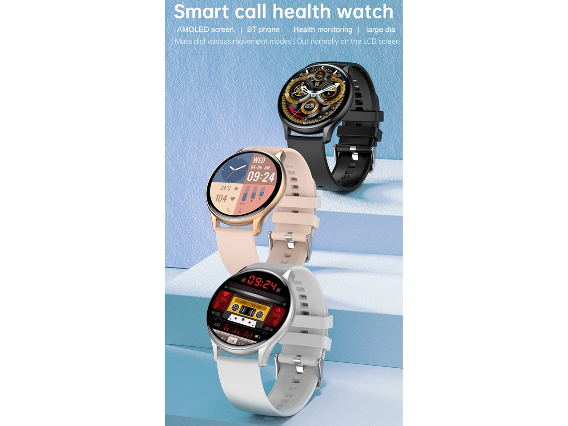 Reloj Inteligente Hk89 Con Pantalla Amoled De 1,43 Pulgadas, Monitor De Actividad Física Y Salud, Certificación Ip68, Llamadas Bluetooth Y Compatible Con Android E Ios.