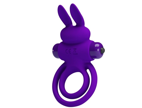 Aro vibratorio de Conejo, para el pene PRETTY LOVE