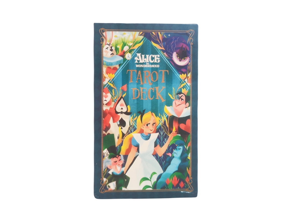 Cartas Del Tarot De Alicia En El País De Las Maravillas, 12 X 7 Cm, Juego De 78 Cartas.