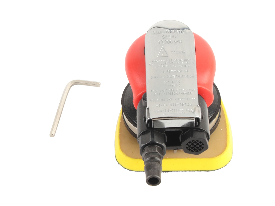 Lijadora Neumática Triangular Con Modos De Vibración Suave, 10000 Rpm, Para Madera, Metal Y Fibra De Vidrio.