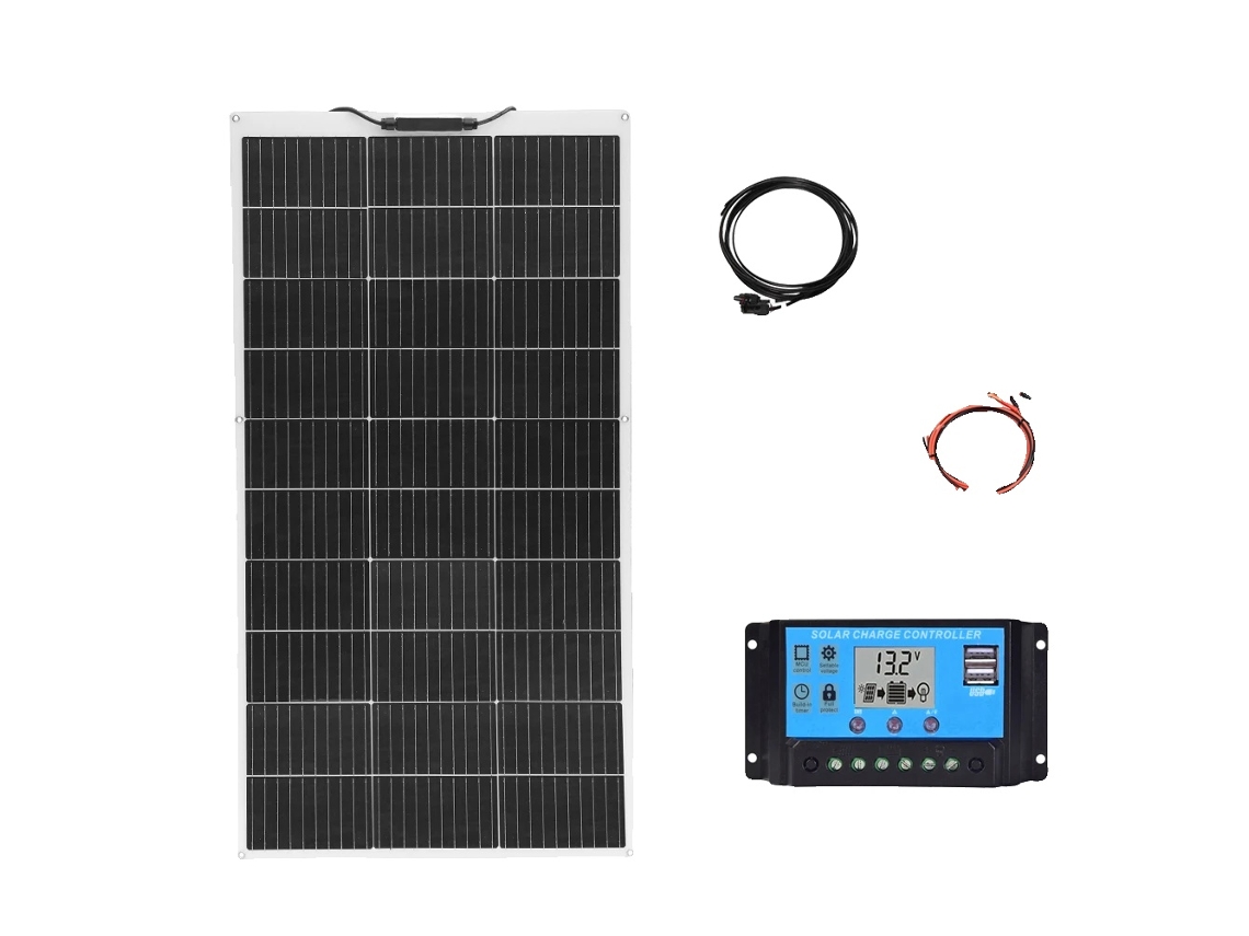Kit de panel solar Xinpuguang, rango de potencia versátil de 100 W a 1000 W, alta eficiencia de 21,8 W, opciones de montaje flexibles, kit OEM de 12 V y 100 W.