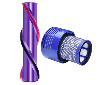 Filtro de rollo de cepillo para Dyson V10, cepillo inalámbrico, cabezal de cepillo, barra, rodillo, barredora robótica, accesorios de aspiradora