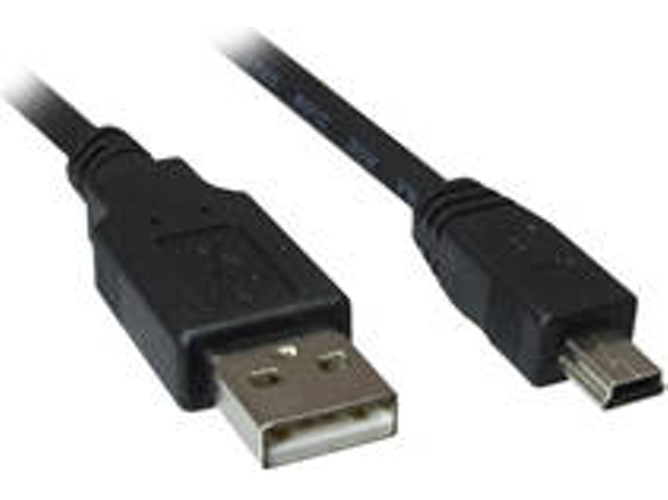 Cable USB SHARKOON (USB - 50 cm - Negro)