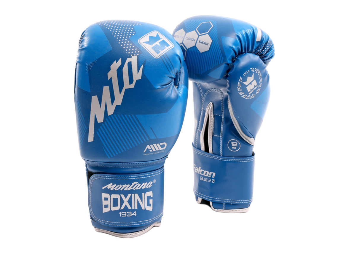 Guantes para Mujer de Boxeo MONTANA (14 oz - Azul)