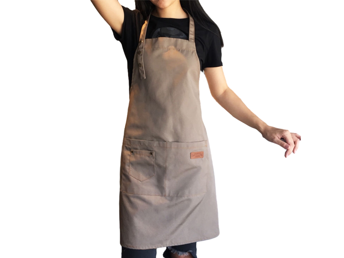 Delantal De Cocina Ajustable Para Mujer Y Hombre, Para Barbacoa, Chef, Artista, En Lona