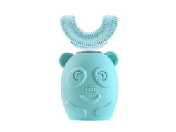 Cabezal de cepillo de dientes eléctrico para niños en forma de U con rotación de 360 ​​grados, fabricado en silicona, con accesorios reemplazables. GOKOCO