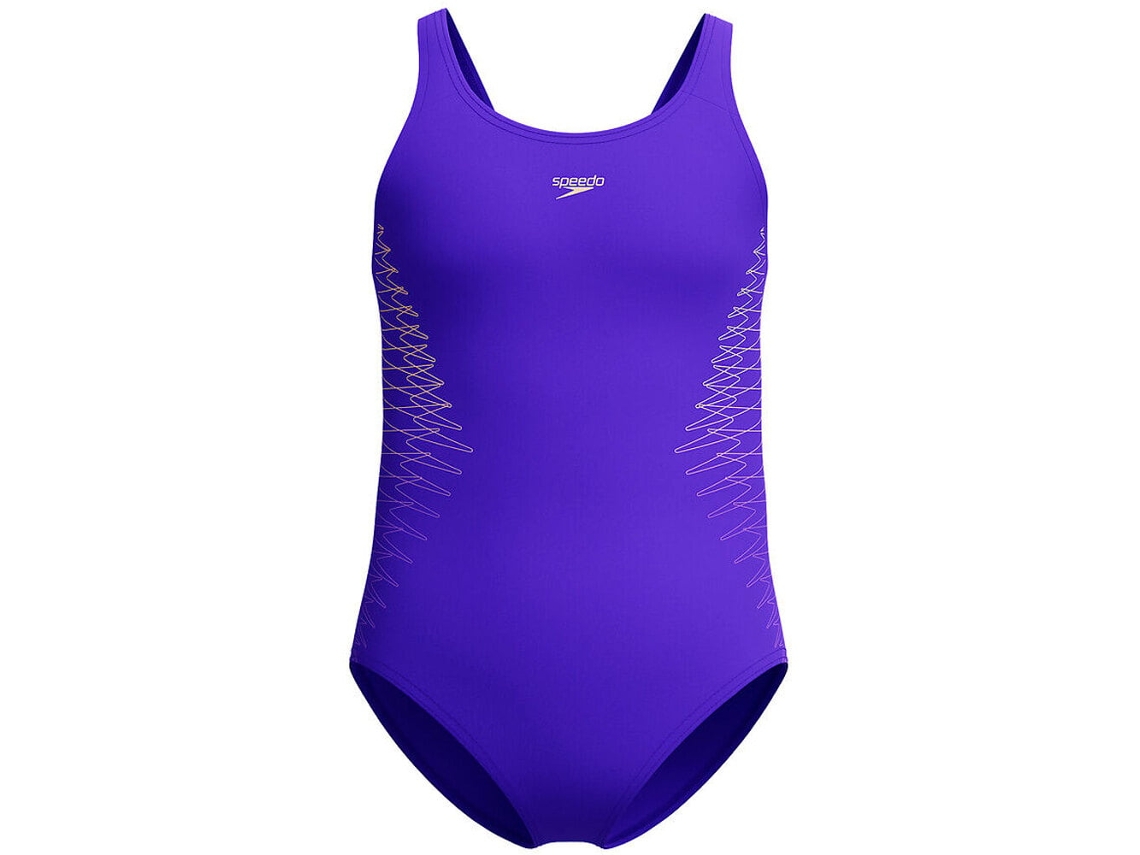 Bañador de natación Niña Speedo Placement Muscleback
