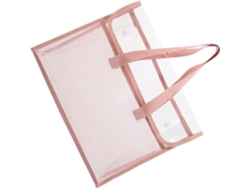 Bolso Tote Transparente De Pvc Impermeable De Gran Capacidad Para La Playa Y Las Compras - Estilo Moderno