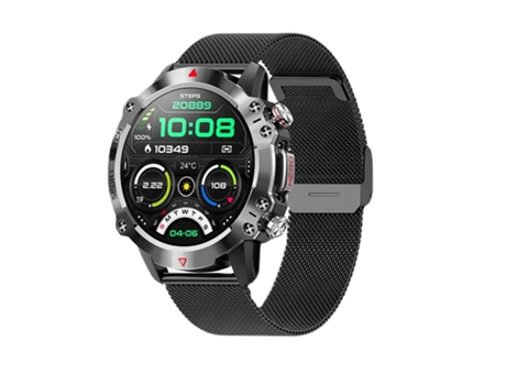 Reloj inteligente para hombre, relojes deportivos al aire libre con llamadas Bluetooth, pantalla de 1,39 pulgadas, reloj inteligente resistente al ...
