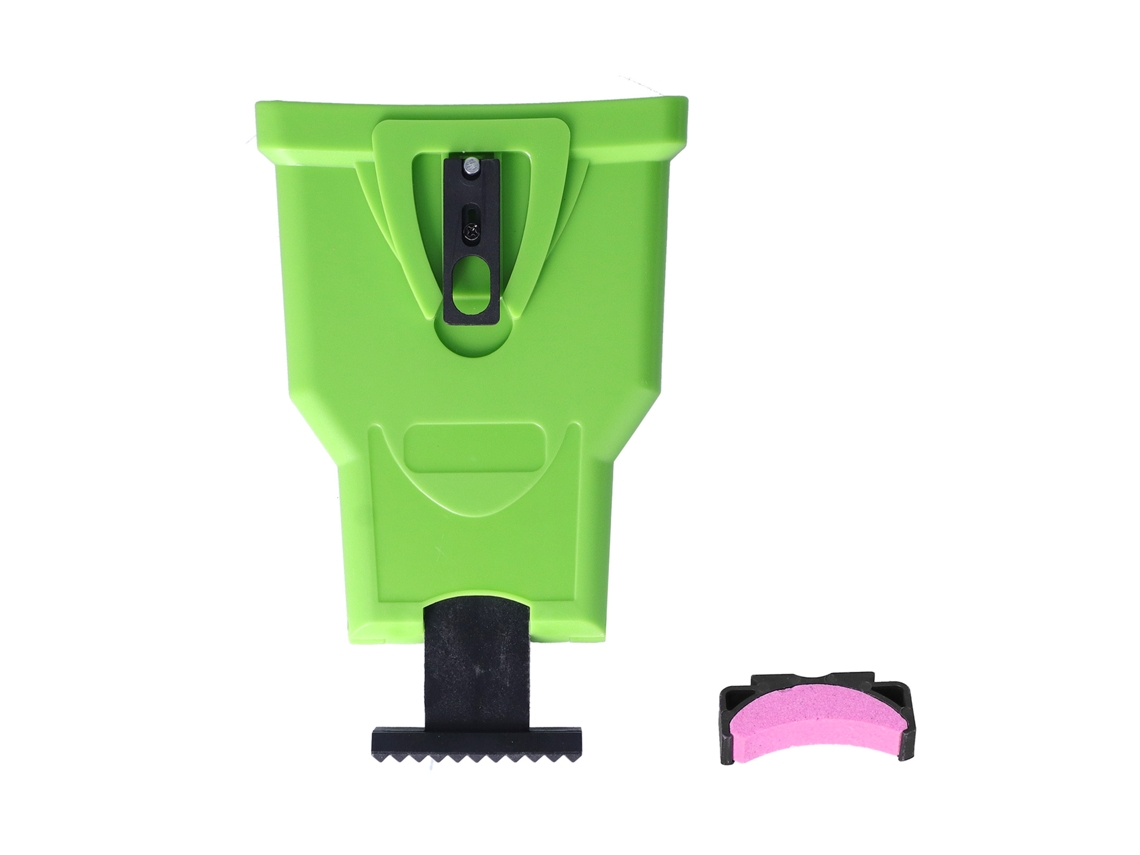 Afilador De Dientes De Motosierra Universal Portátil Para Barras De 14, 16, 18 Y 20 Pulgadas Con 2 Orificios - Verde