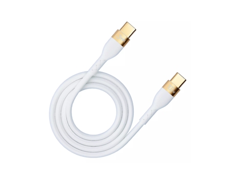Cable Usb-C 3Mk Hyper Silicone 2M 100W Blanco 3MK