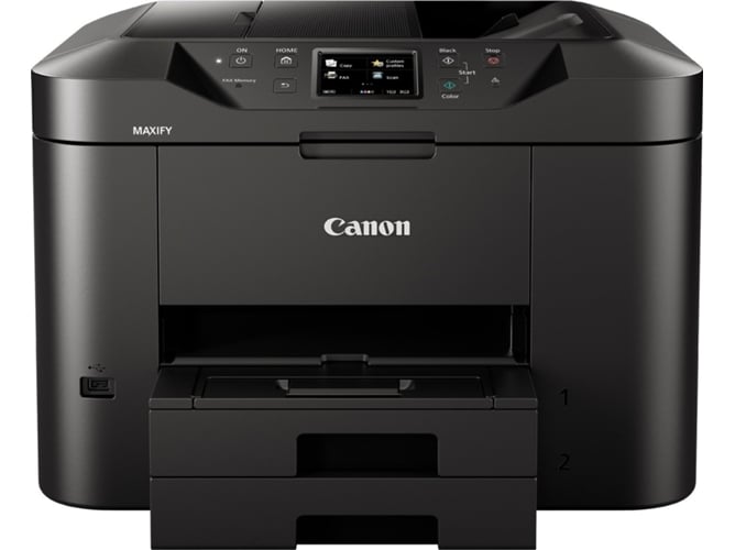 Impresora CANON MAXIFY MB2750 (Multifunción - Inyección de Tinta - Wi-Fi)