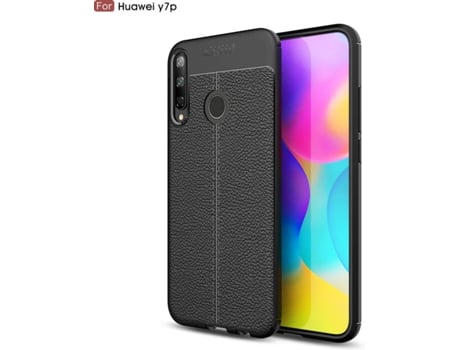 Carcasa Huawei P40 Lite E Rugged Leather (Negro)