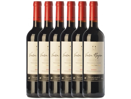 Vino SAN PEDRO ORTEGA San Pedro Ortega Viuda Negra Tempranillo Rioja Crianza (0.75 L - 6 unidades)