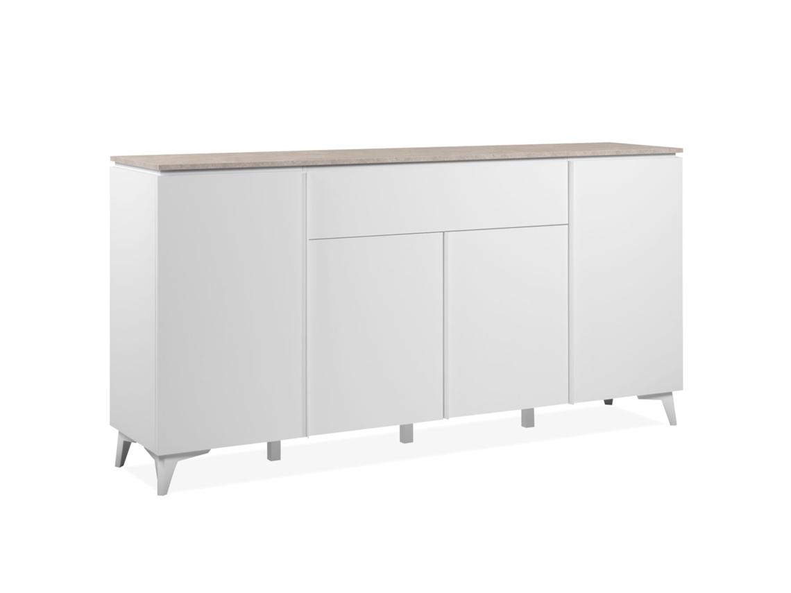Aparador Bertrix 4 Puertas 177X92X40 Blanco VENPRODIN