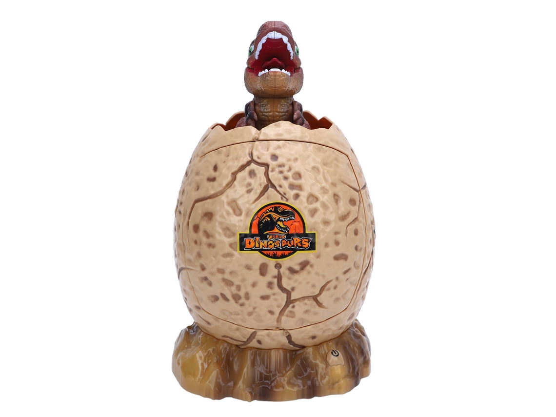 Ats-hucha Huevo De Dinosaurio De Plástico Con Música, Luces Y Efectos De Sonido Caja De Ahorros