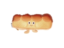 Estuche De Plumas De Peluche Bonito Con Gran Capacidad Estuche De Papelería Para Niños Niñas Estudiantes Toasts