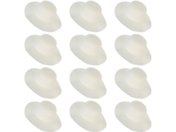 Juego De 12 Sombreros Lisos