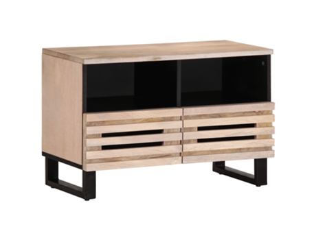 Mueble De Tv VIDAXL Blanco Madera (70x34x46 cm)
