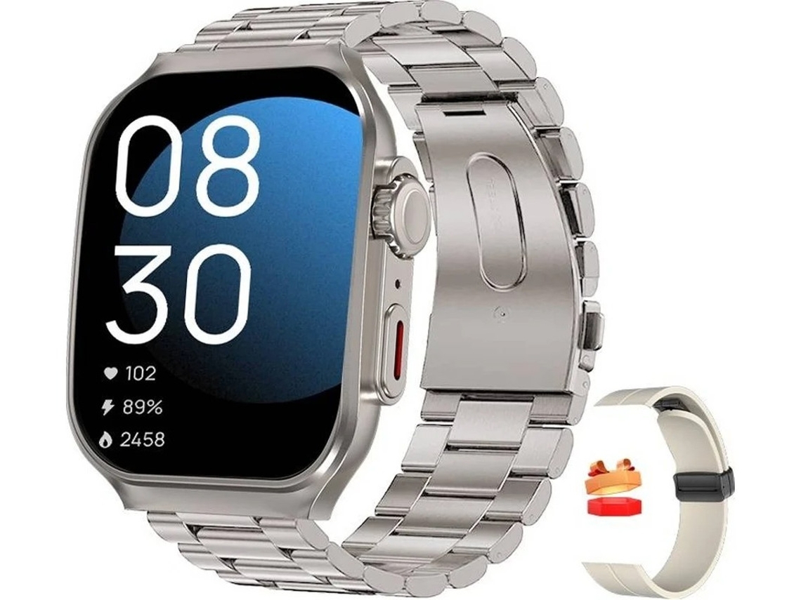 Relojes inteligentes militares para hombre, con respuesta y llamadas, HD 1.96, tácticos, resistentes, para exteriores, deportivos, Yizhood