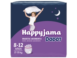 Pañales DODOT Happyjamas Niña (68 Unidades - Pack 4 x 17 Unidades)