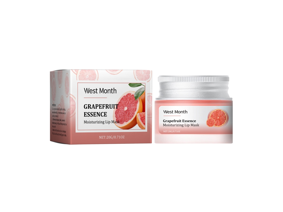 Mascarilla labial hidratante y nutritiva de pomelo