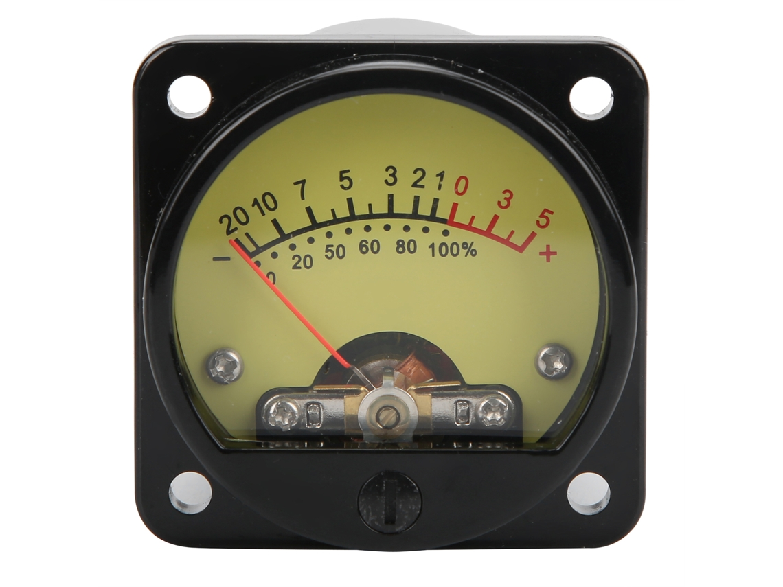 Medidor Vu De Tubo Amplificador De 45 Mm Con Retroiluminación Y Placa Controladora Ts-45-y Para Amplificadores De 5w A 60w.