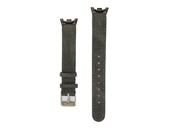 Correa De Piel Sintética Para Mi Band 8, Flexible, Cómoda, Moderna, Unisex, Gris.