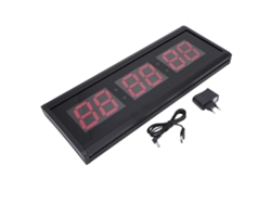 MEOIRUERY Reloj de Pared Mesa Digital LED Electrónico para Hogar Dormitorio Oficina Enchufe UE 110-240V