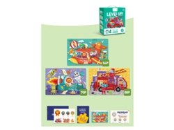 -puzzles De Rompecabezas Para Niños, Entrenamiento De Pensamiento Lógico Y Habilidades Prácticas, Juguetes Educativos Tempranos Fase 4 Md3104