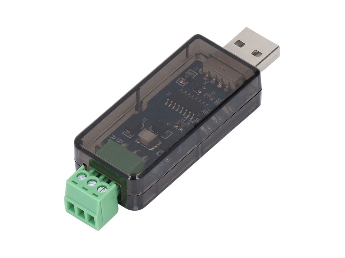 Adaptador Convertidor Usb A Rs485 Industrial Dúplex De Medio Chip Ch343g Con Fusible Rearmable