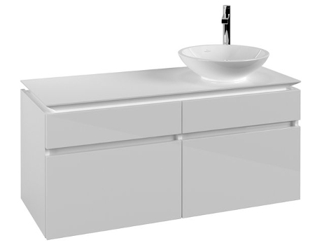 Villeroy &amp Boch Legato Vanity unit B582 1200x550x500mm lavabo a la derecha