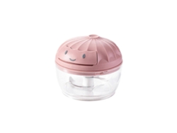 Mini prensa de ajos, tritura ajos manualmente, pica ajos para rellenos, prensa manual, utensilio de cocina, rosa, tamaño pequeño Rosewell